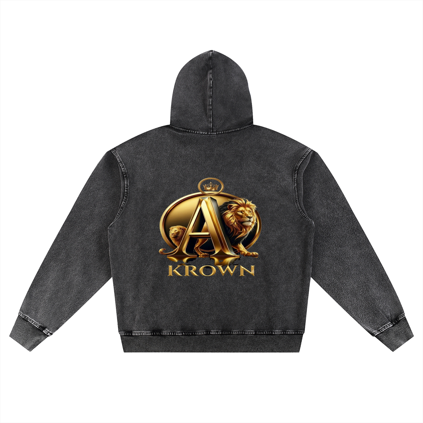 Snow Wash Oversized Hoodie