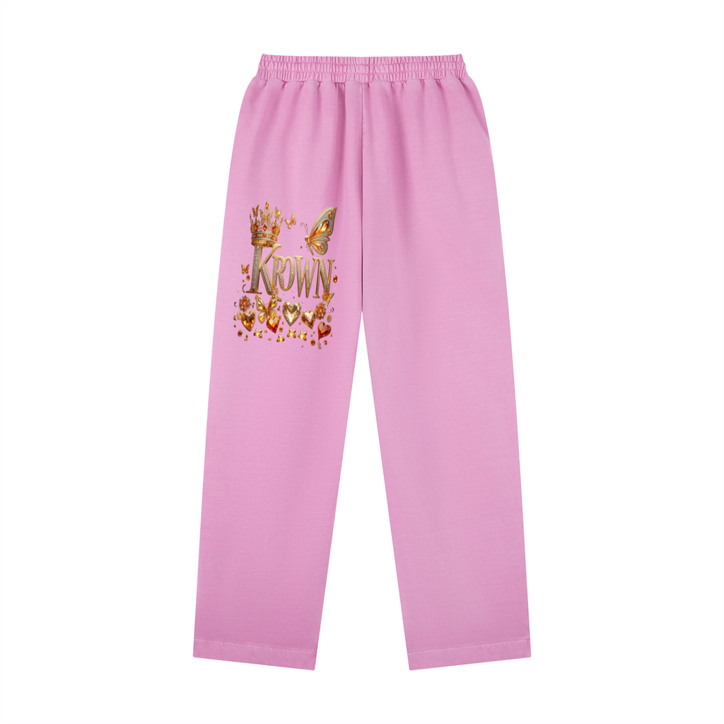 Biba Krown Empire Vintage Washed Drawstring Sweatpants