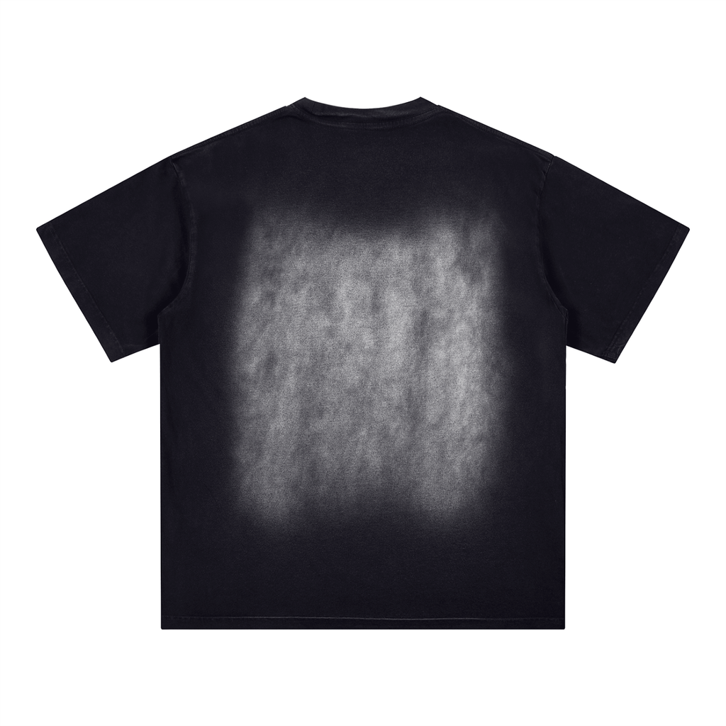 Biba Krown Empire Square Patch Monkey Washed T-Shirt