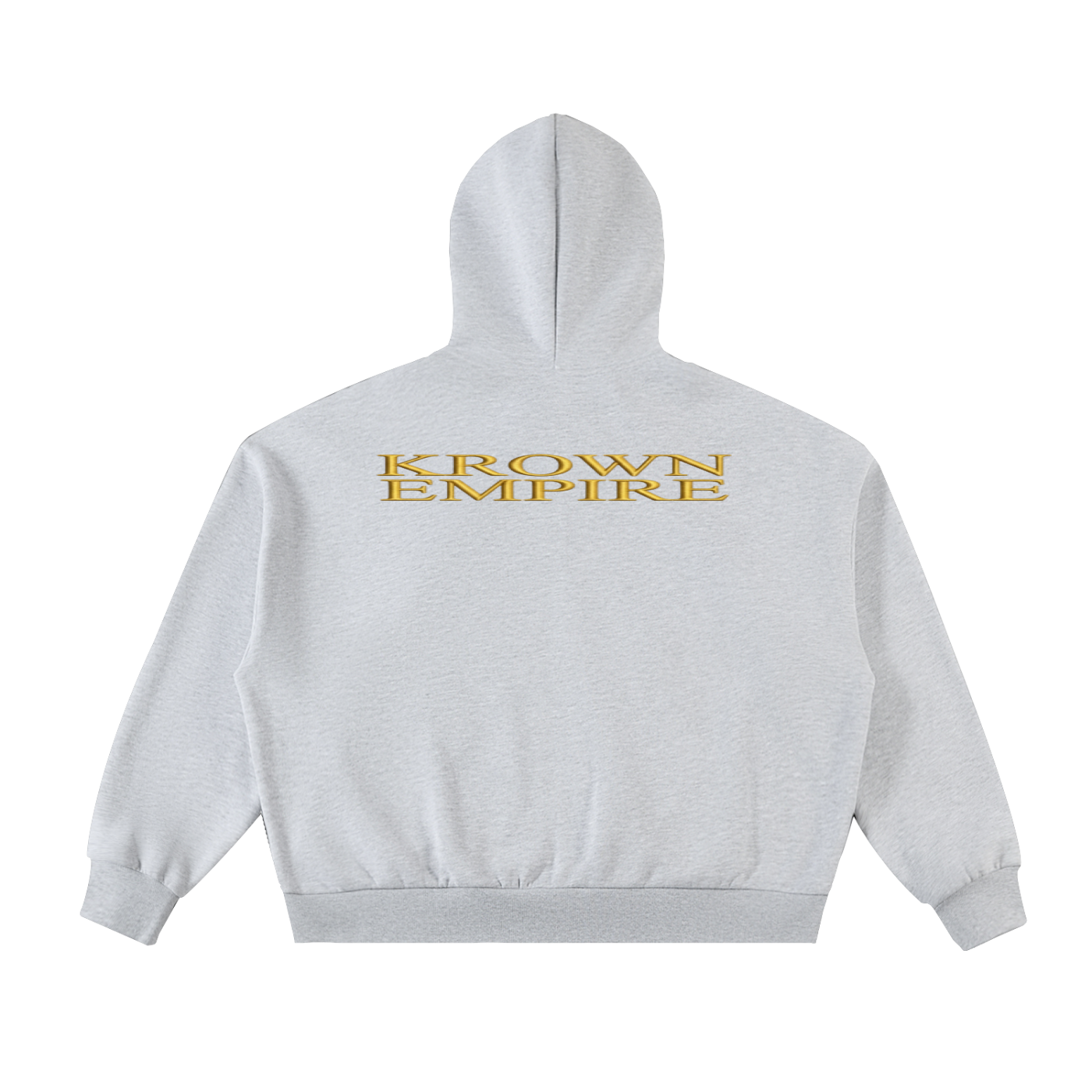 Biba Krown Empire Fleeced Full-Zip Boxy Hoodie