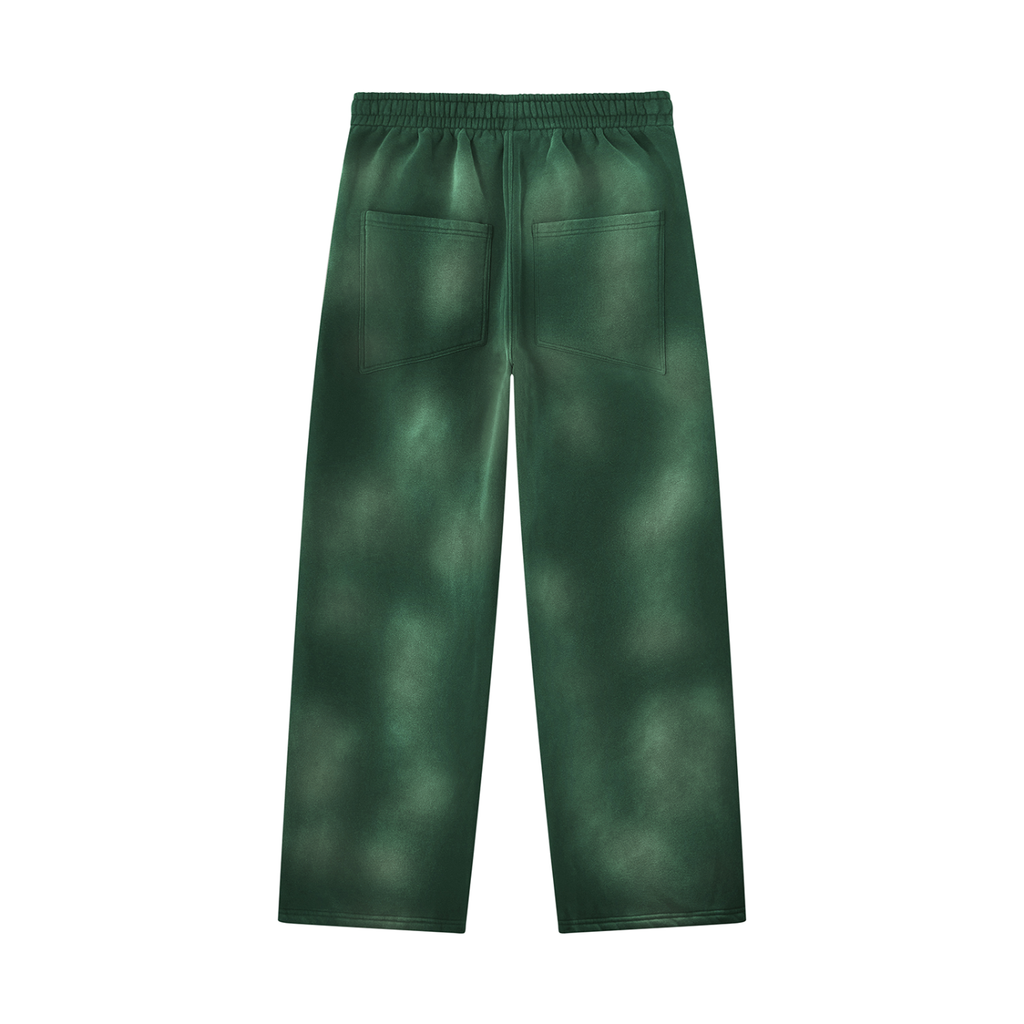 Biba Krown Empire Unisex Sunfade Wide Leg Fleece Sweatpants