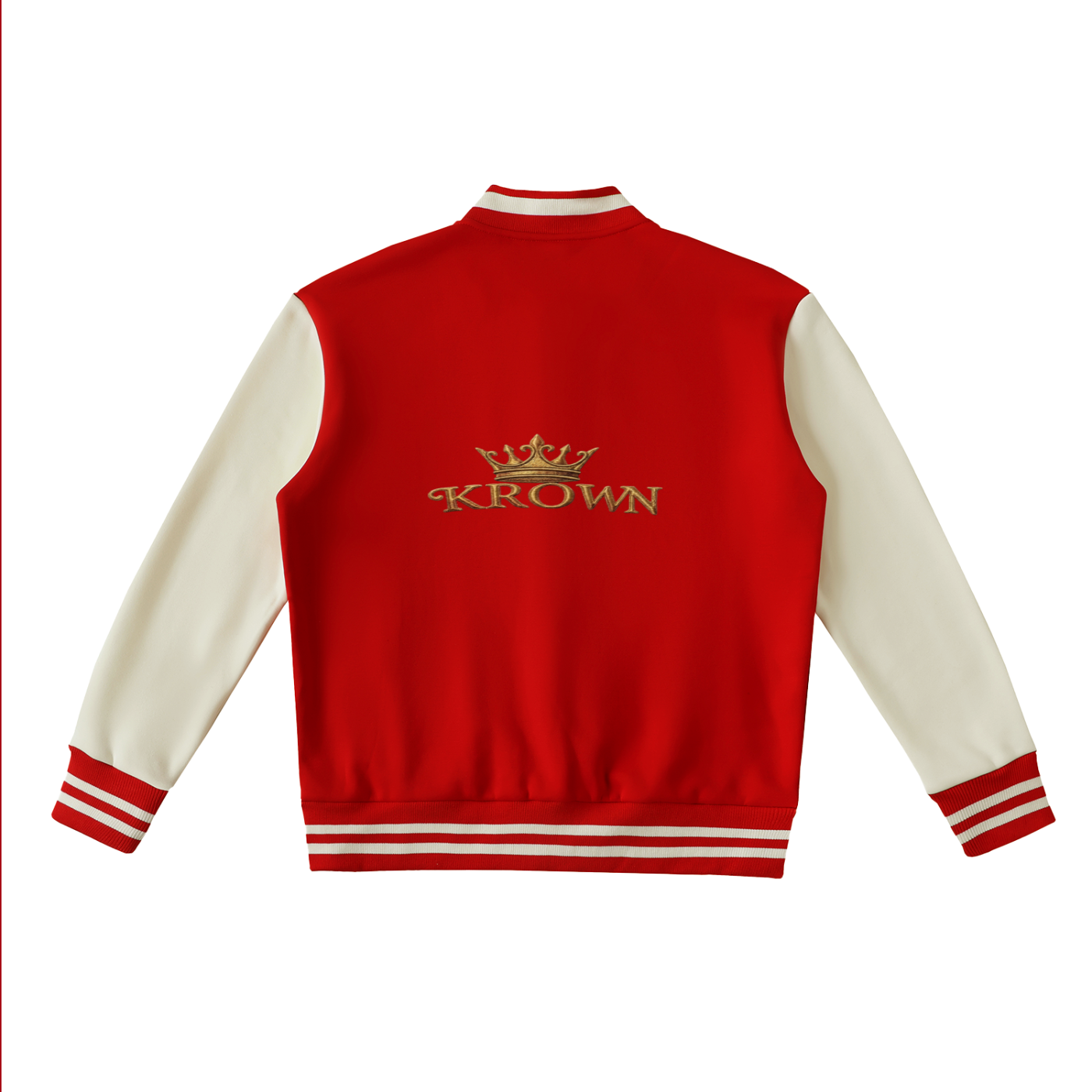 Biba Krown Empire Two-Tone Fleeced Varsity Jacket