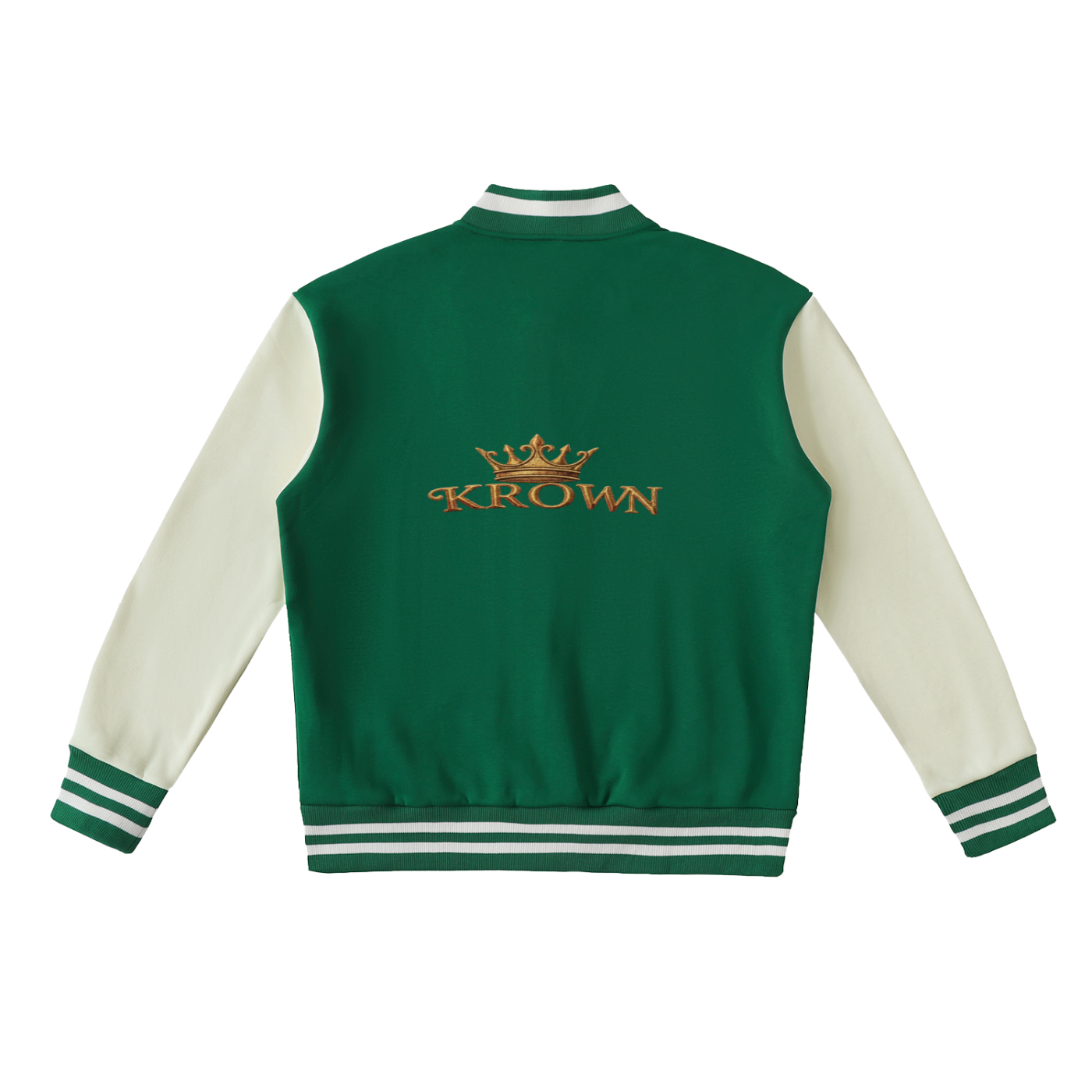 Biba Krown Empire Two-Tone Fleeced Varsity Jacket