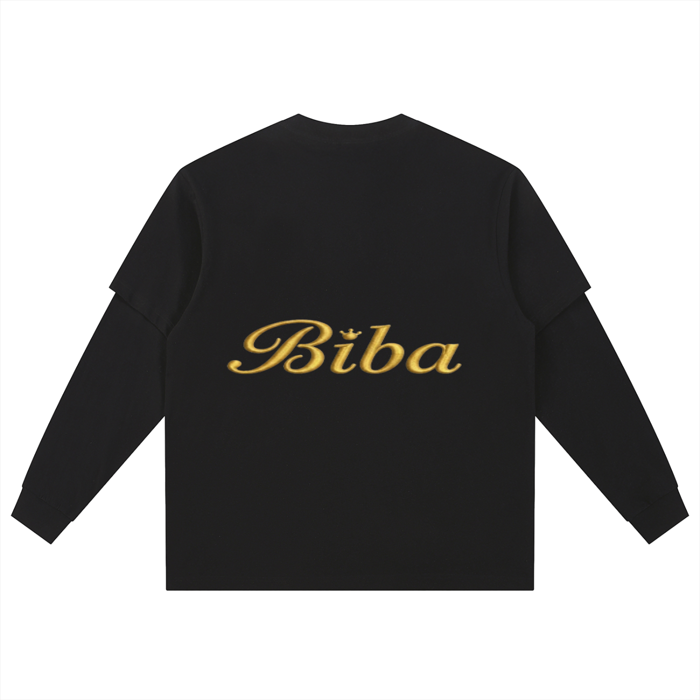 Layered Long Sleeve Oversized Tee