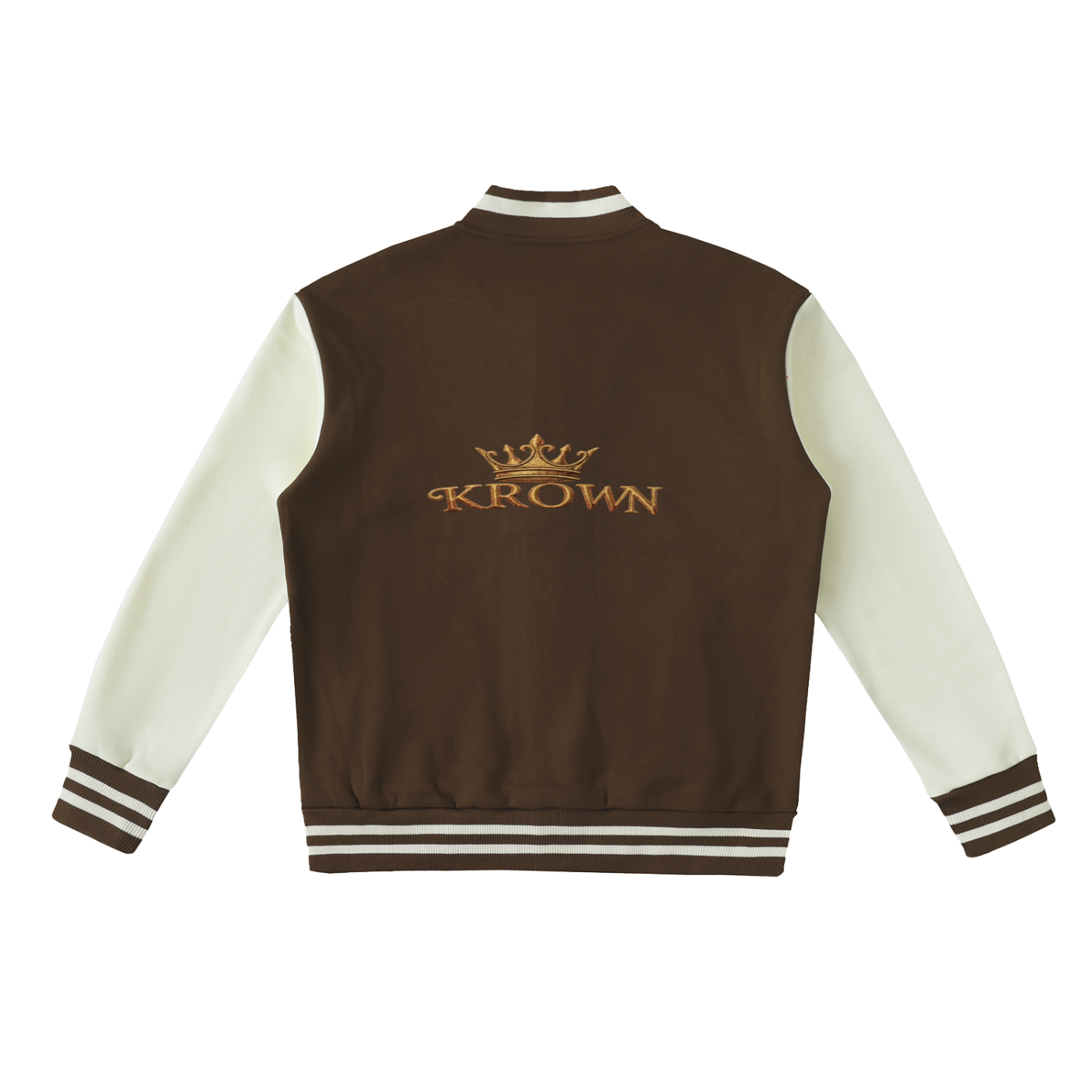 Biba Krown Empire Two-Tone Fleeced Varsity Jacket
