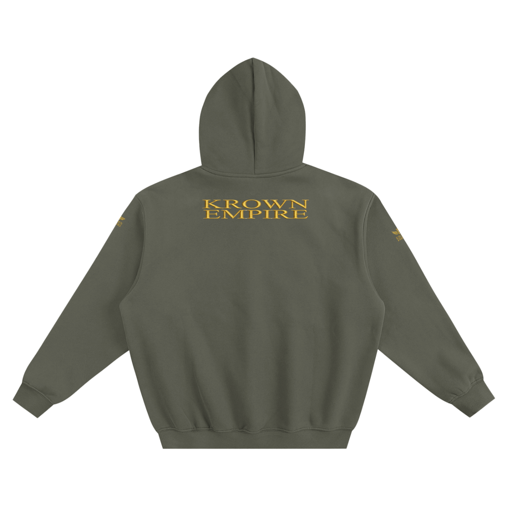Biba Krown Empire Fleeced Boxy Hoodie