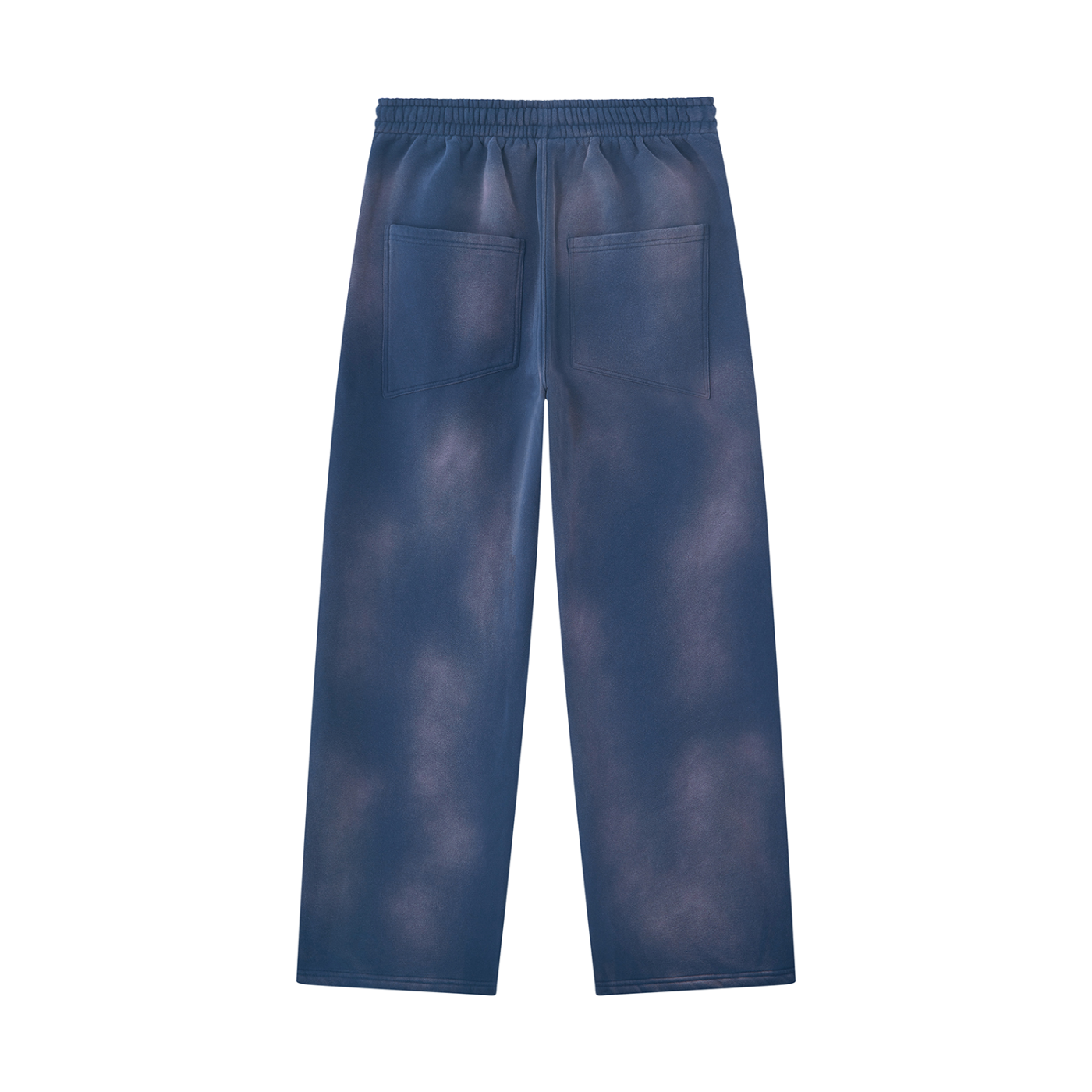 Biba Krown Empire Unisex Sunfade Wide Leg Fleece Sweatpants