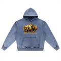 Snow Wash Oversized Hoodie