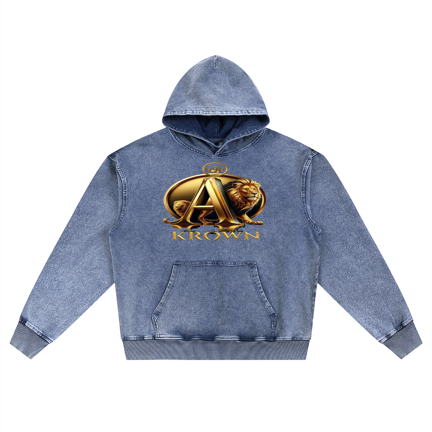 Snow Wash Oversized Hoodie