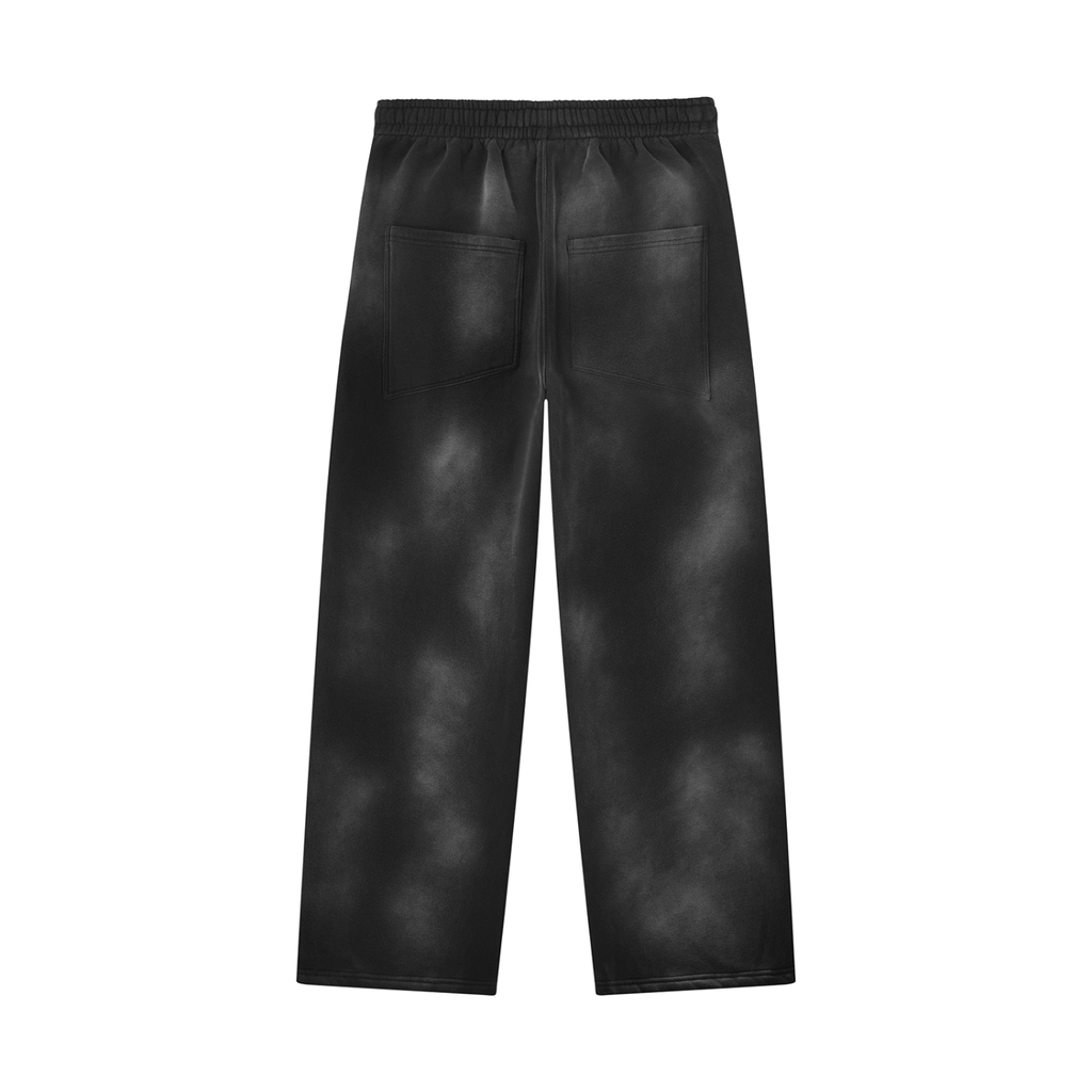Biba Krown Empire Unisex Sunfade Wide Leg Fleece Sweatpants