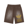 Biba Krown Empire Rectangle Patch Monkey Washed Shorts