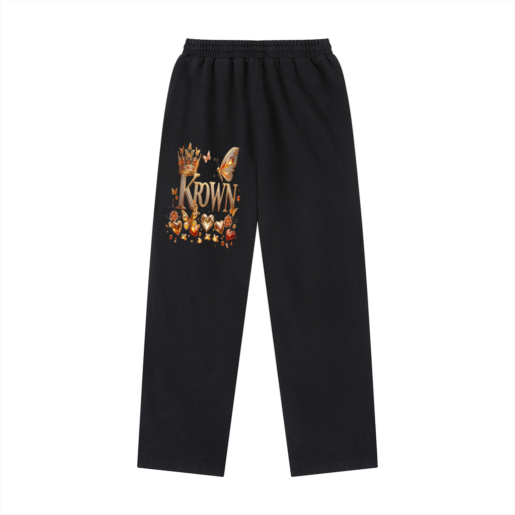Biba Krown Empire Vintage Washed Drawstring Sweatpants