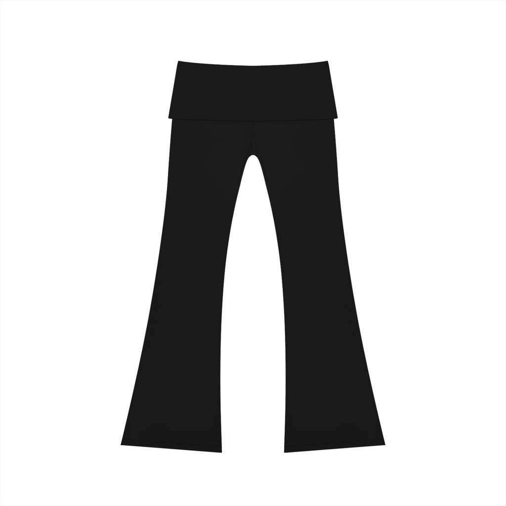Krown Women's High Rise Flared Yoga Pants