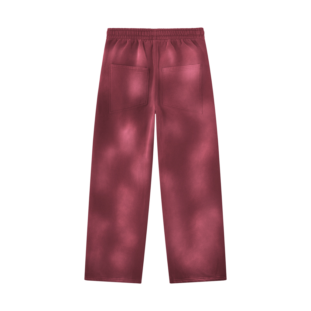 Biba Krown Empire Unisex Sunfade Wide Leg Fleece Sweatpants