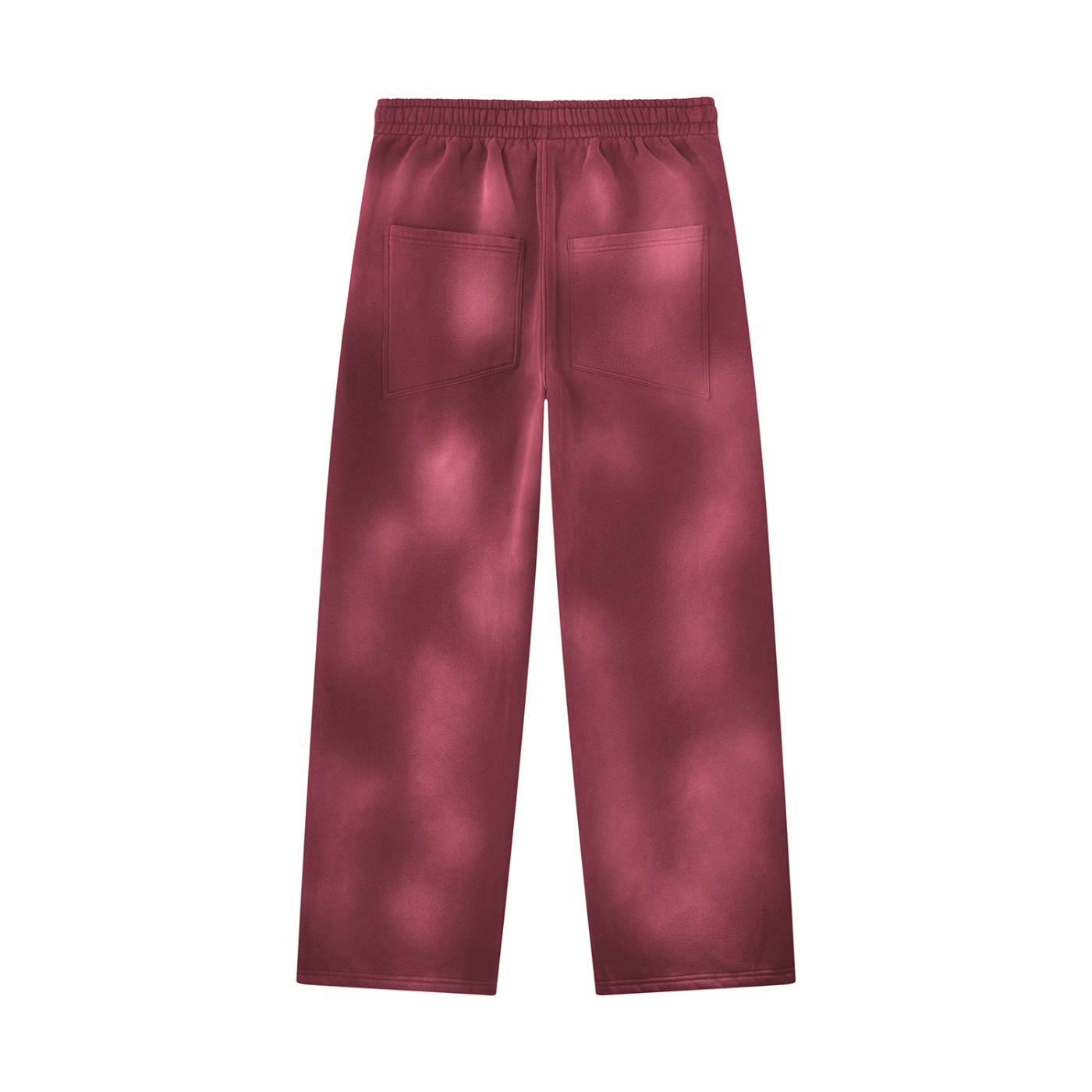 Biba Krown Empire Unisex Sunfade Wide Leg Fleece Sweatpants