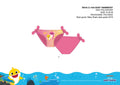 Baby Shark baby swimsuit bottoms for girls - pink - 92