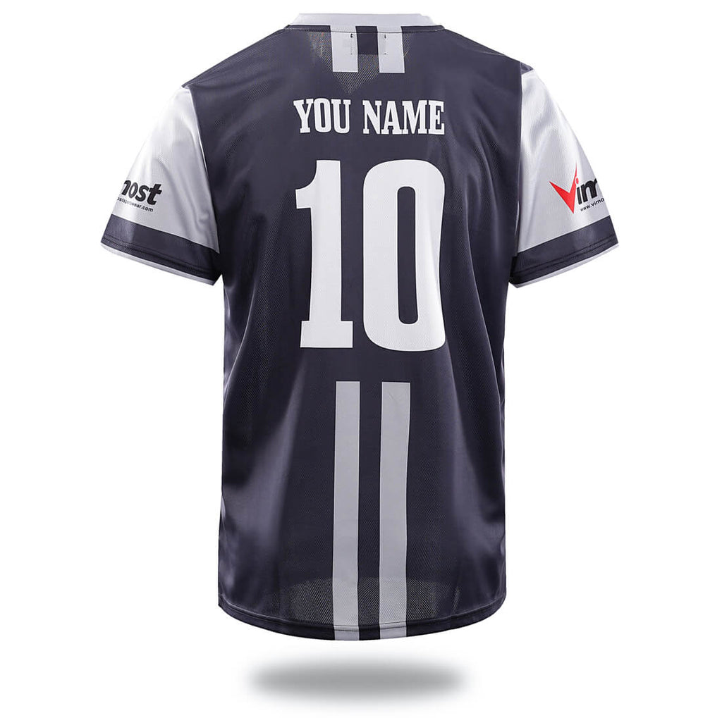 Custom Grey Soccer Jersey