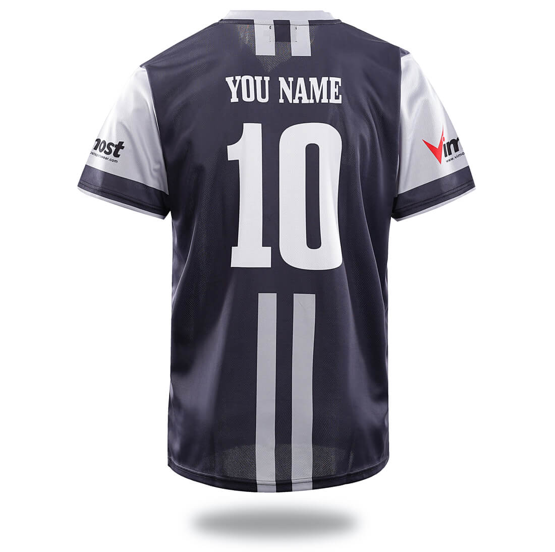 Custom Grey Soccer Jersey