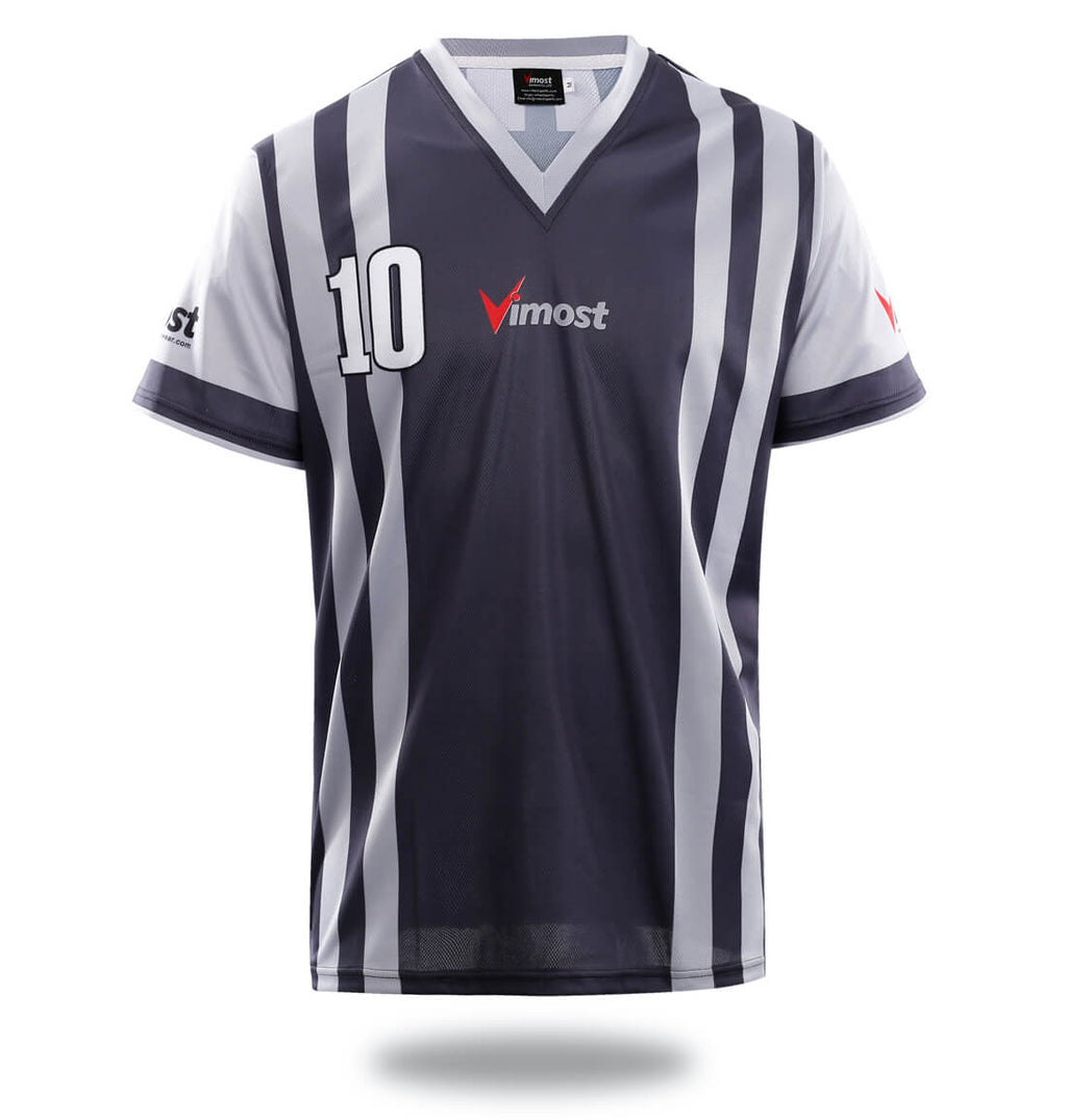 Custom Grey Soccer Jersey