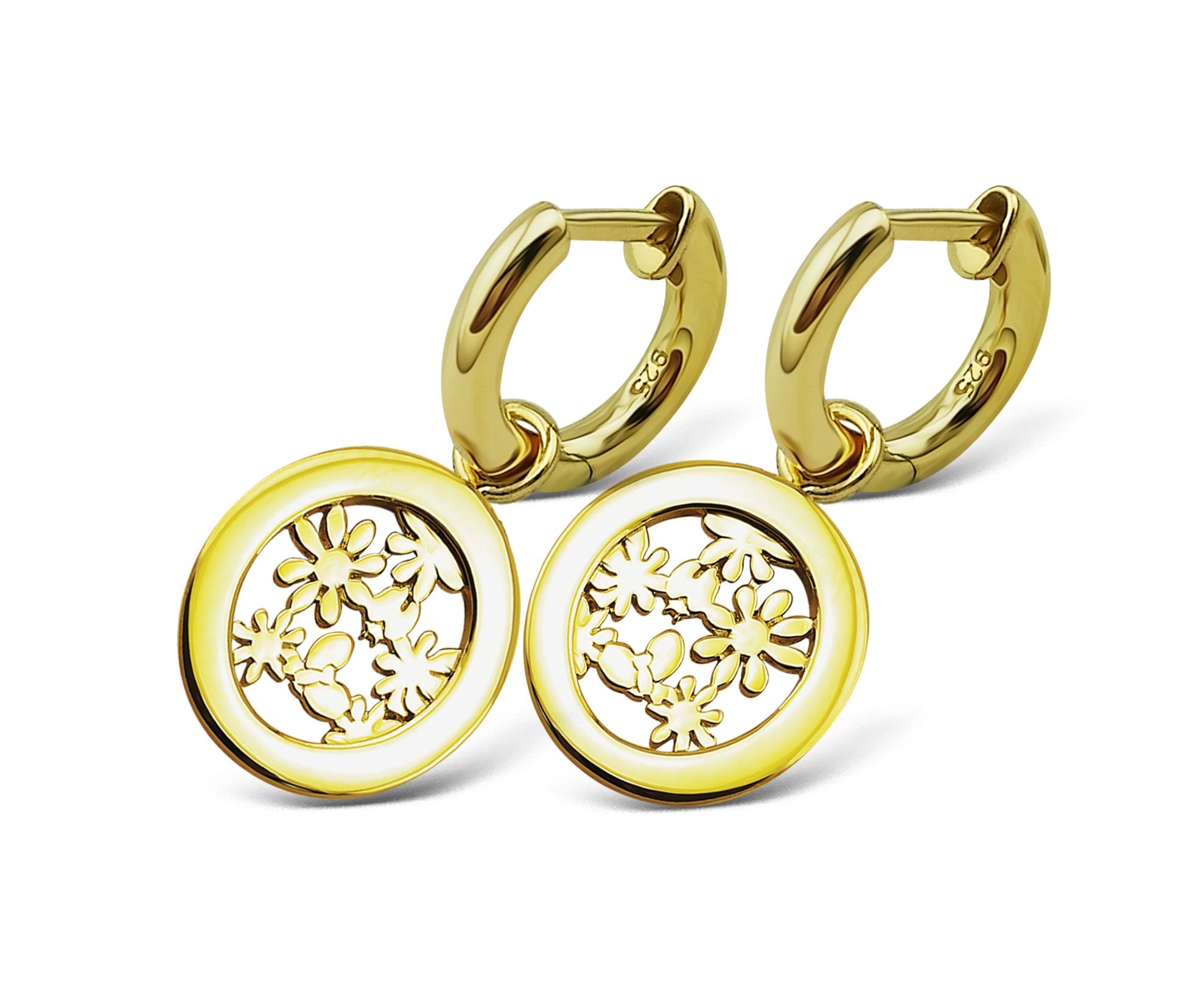 Ooringen met Secret Garden Goudkleur JE020G