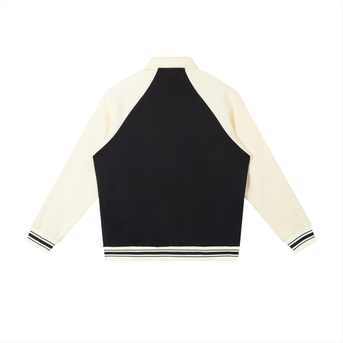 Biba Krown Empire Contrast Raglan Sleeve Baseball Jacket