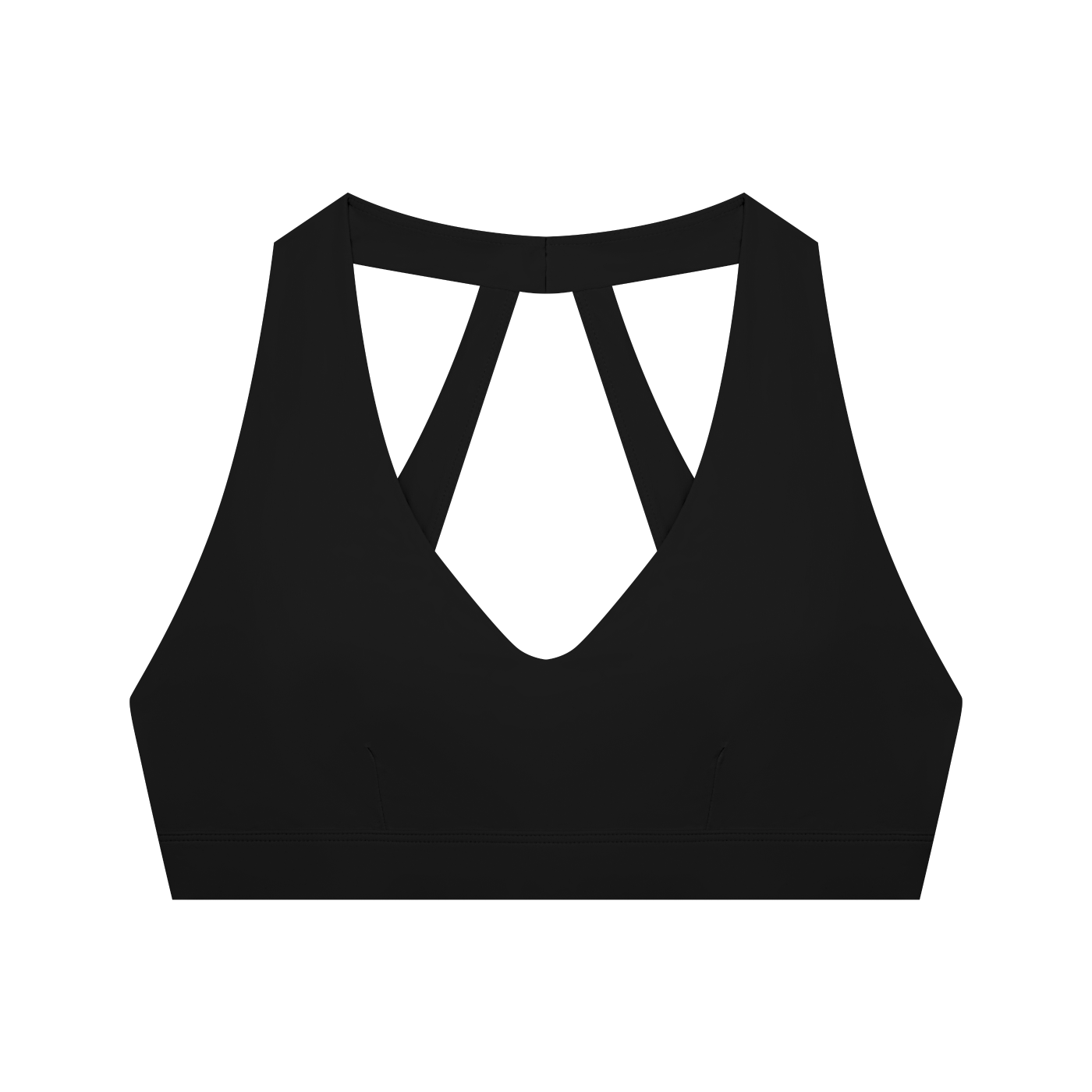 Krown Women's Halter Cropped Sports Bra
