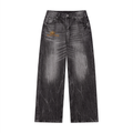 Biba Krown Empire Men’s Vintage Wash Wide Leg Jeans