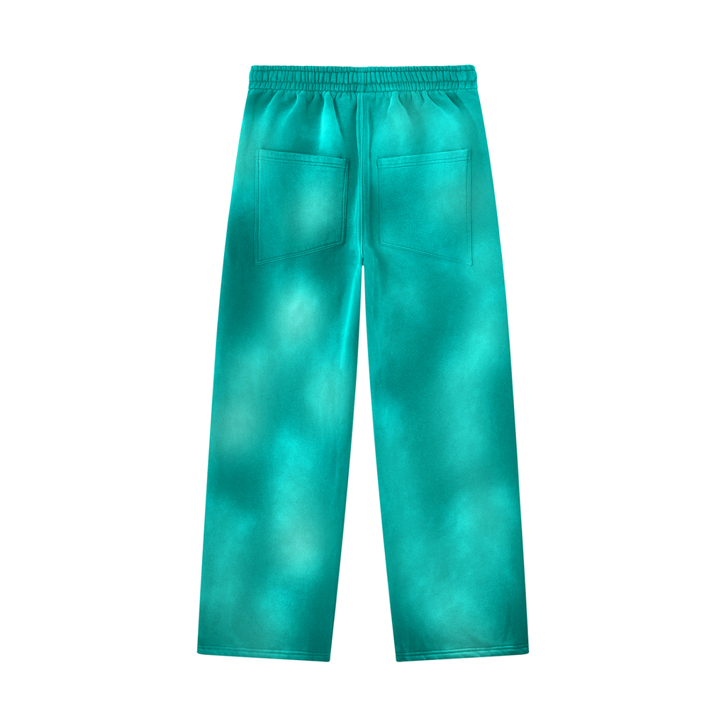 Biba Krown Empire Unisex Sunfade Wide Leg Fleece Sweatpants