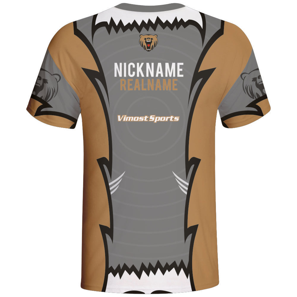 Krown Bear Claw Gaming Esports Jersey with Custom Name