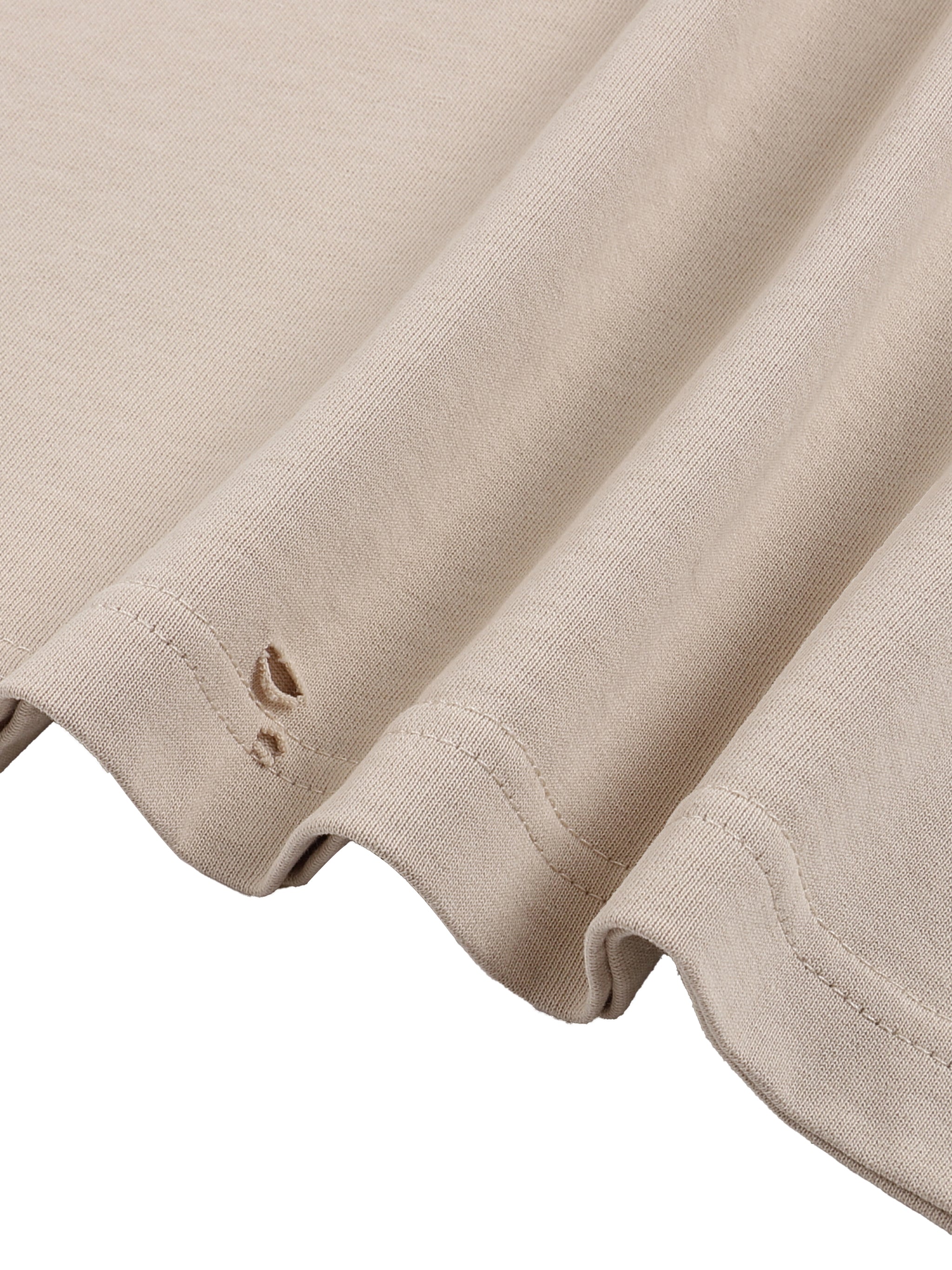 Biba Krown Empier Classic Frayed Boxy Tee