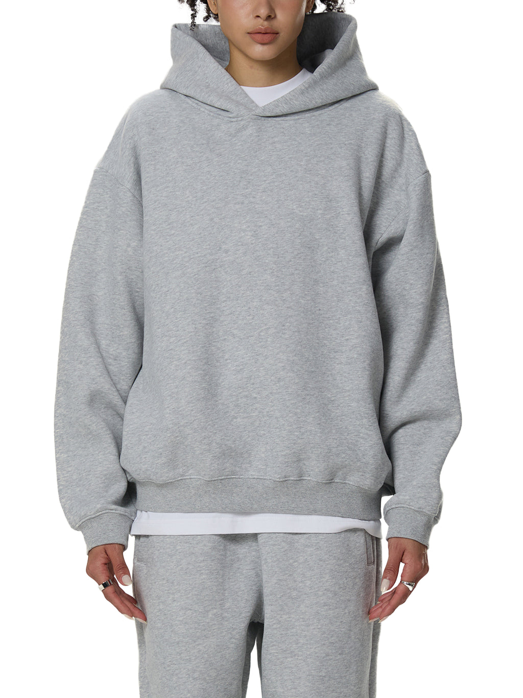 Biba Krown Empire Fleeced Boxy Hoodie