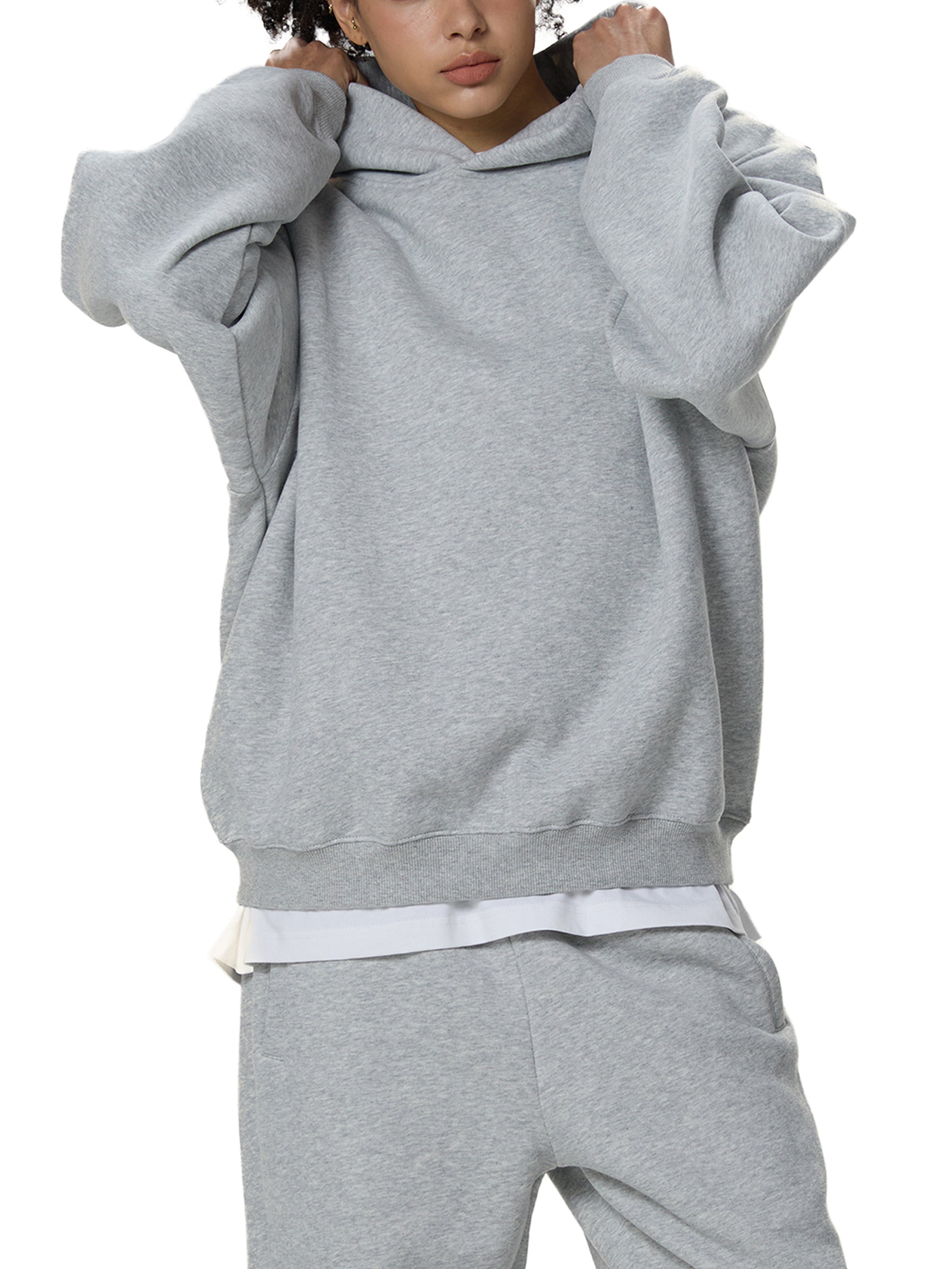 Biba Krown Empire Fleeced Boxy Hoodie