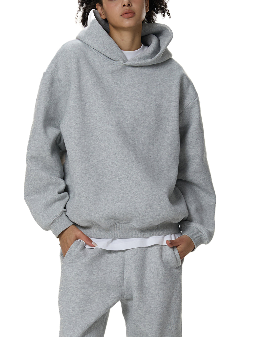 Biba Krown Empire Fleeced Boxy Hoodie