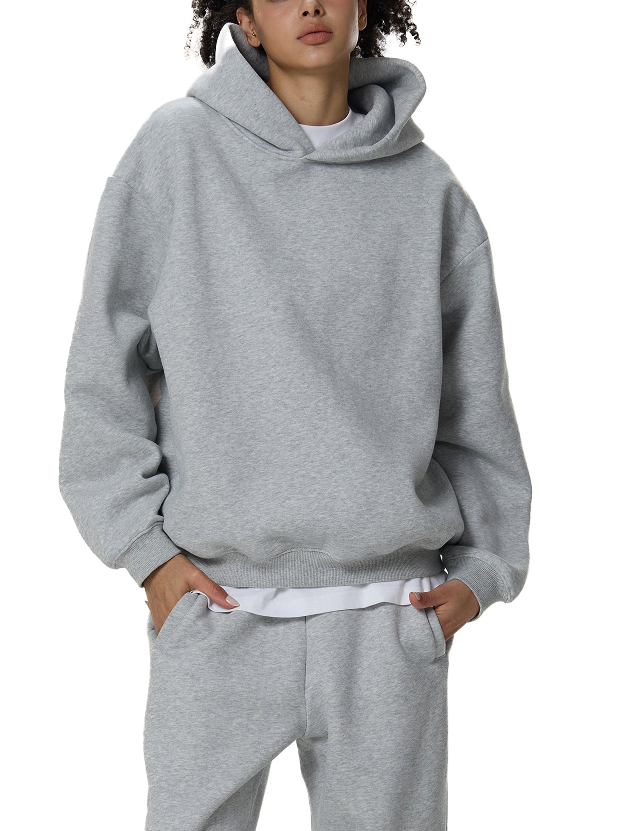 Biba Krown Empire Fleeced Boxy Hoodie