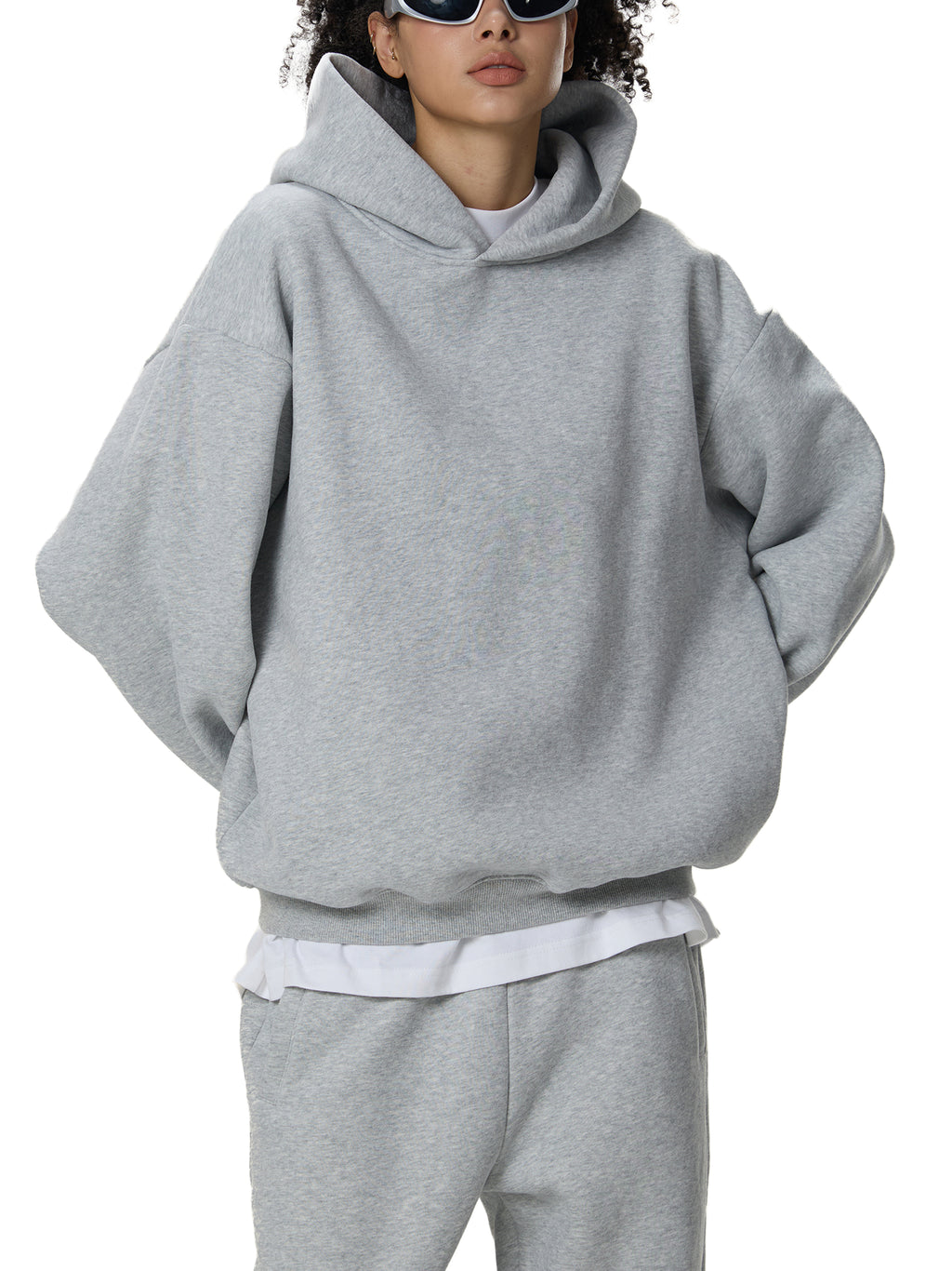 Biba Krown Empire Fleeced Boxy Hoodie