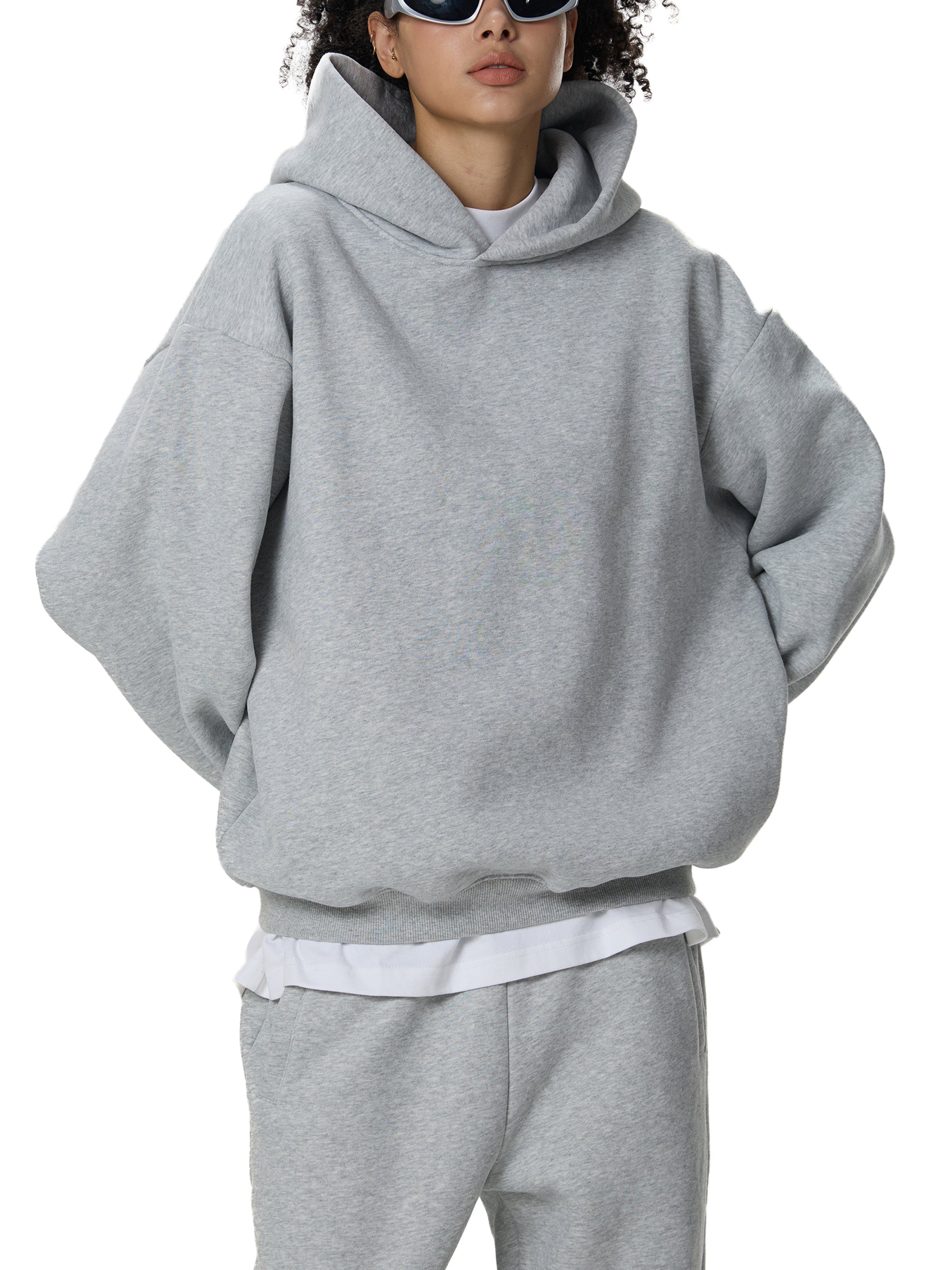 Biba Krown Empire Fleeced Boxy Hoodie