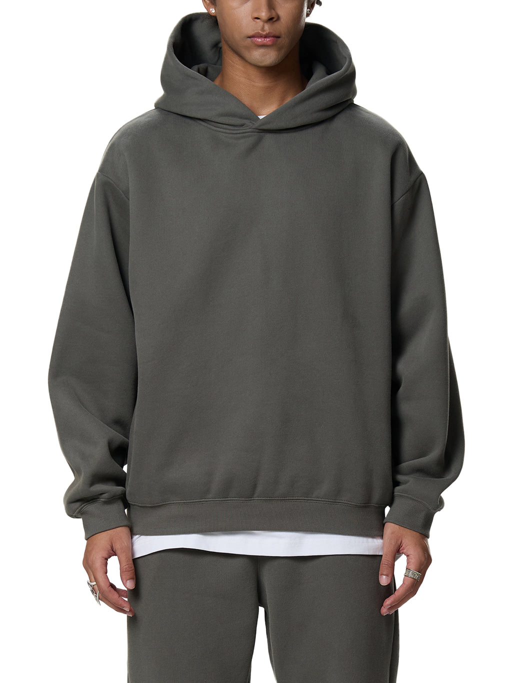 Biba Krown Empire Fleeced Boxy Hoodie