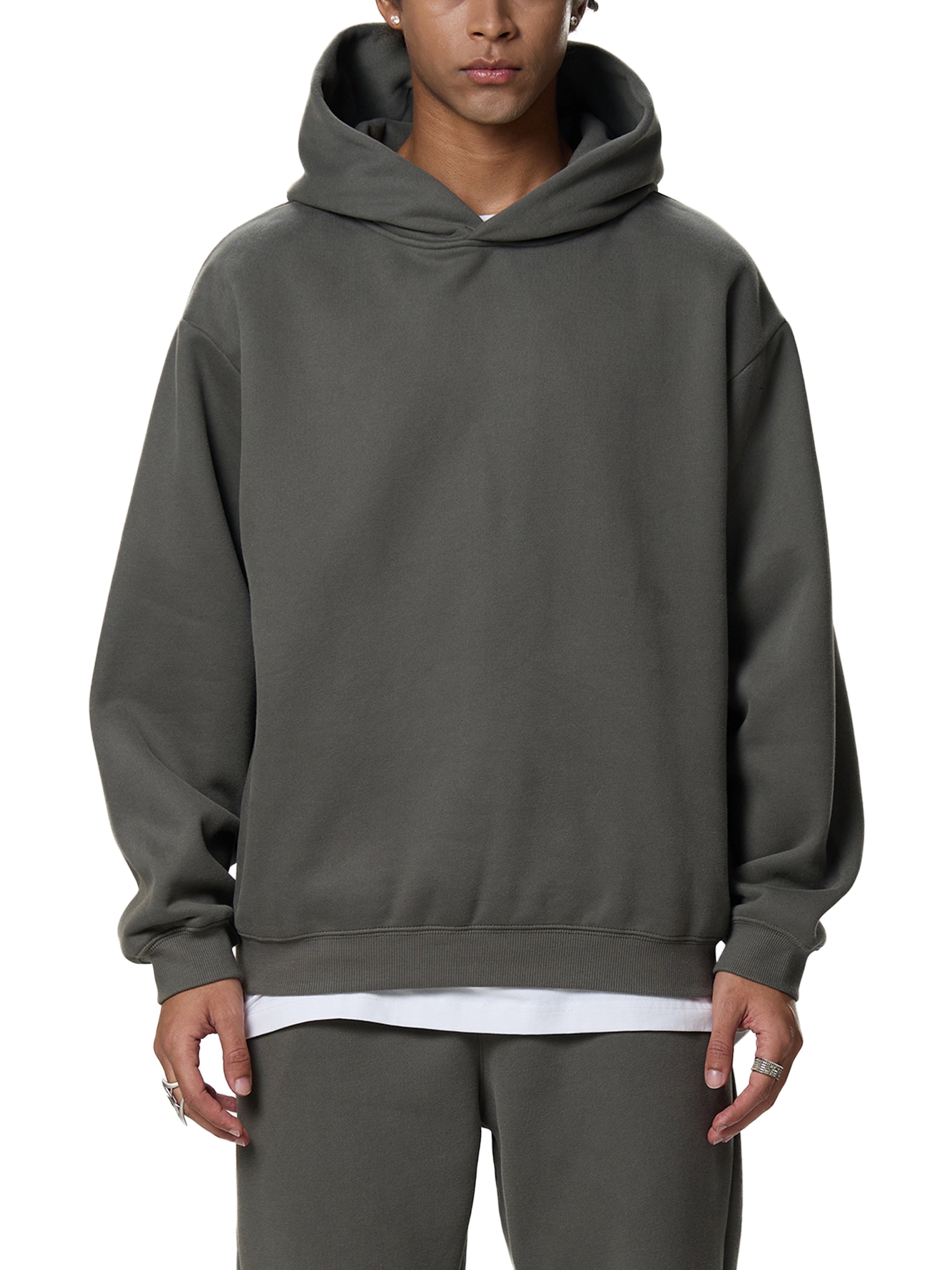 Biba Krown Empire Fleeced Boxy Hoodie