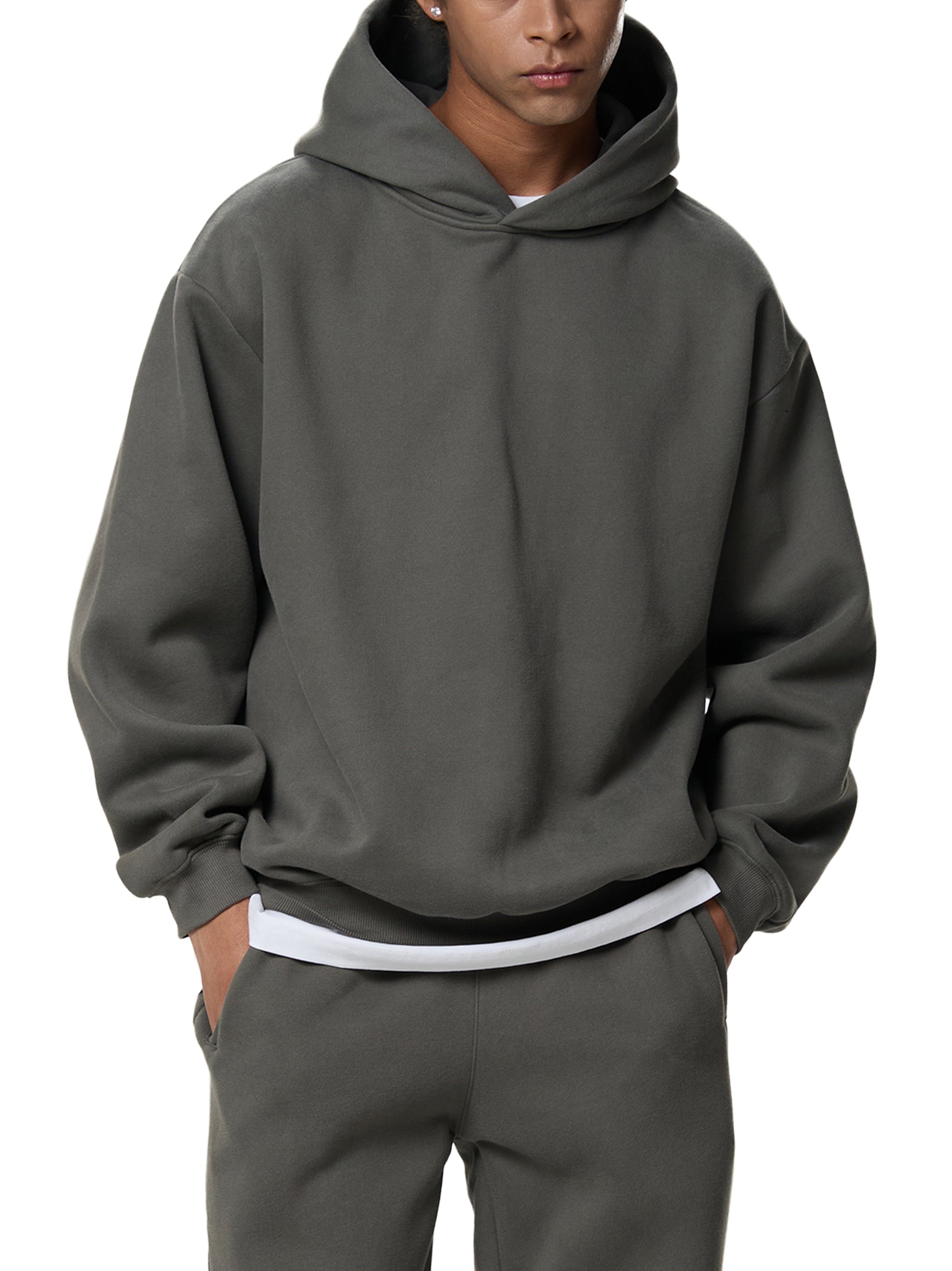 Biba Krown Empire Fleeced Boxy Hoodie