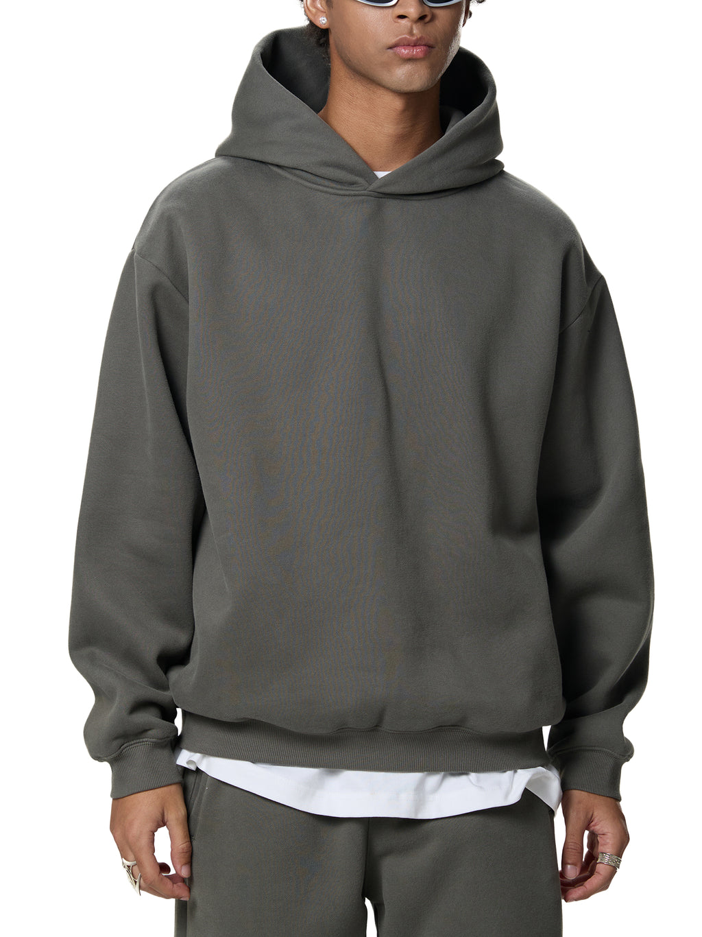 Biba Krown Empire Fleeced Boxy Hoodie