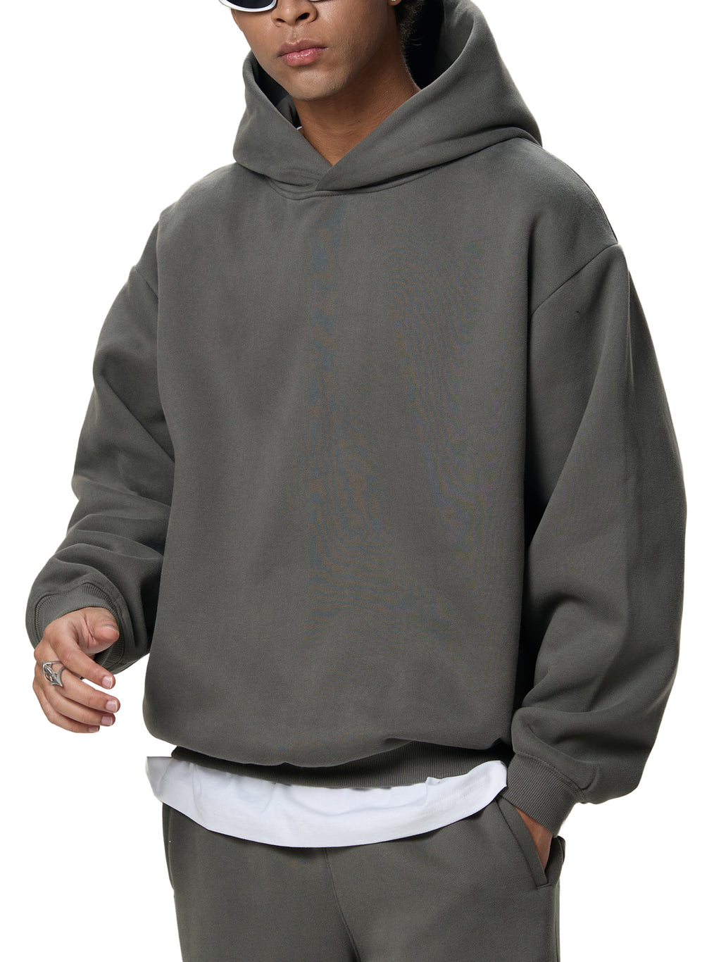 Biba Krown Empire Fleeced Boxy Hoodie
