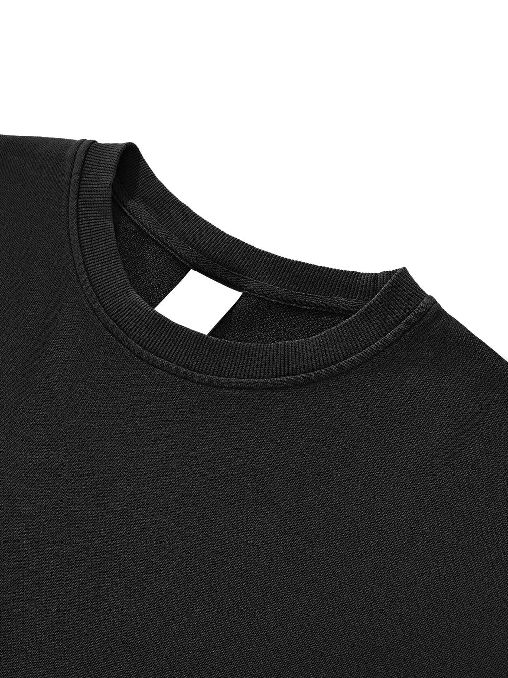Krown Snow Washed Raw Edge Crop Top