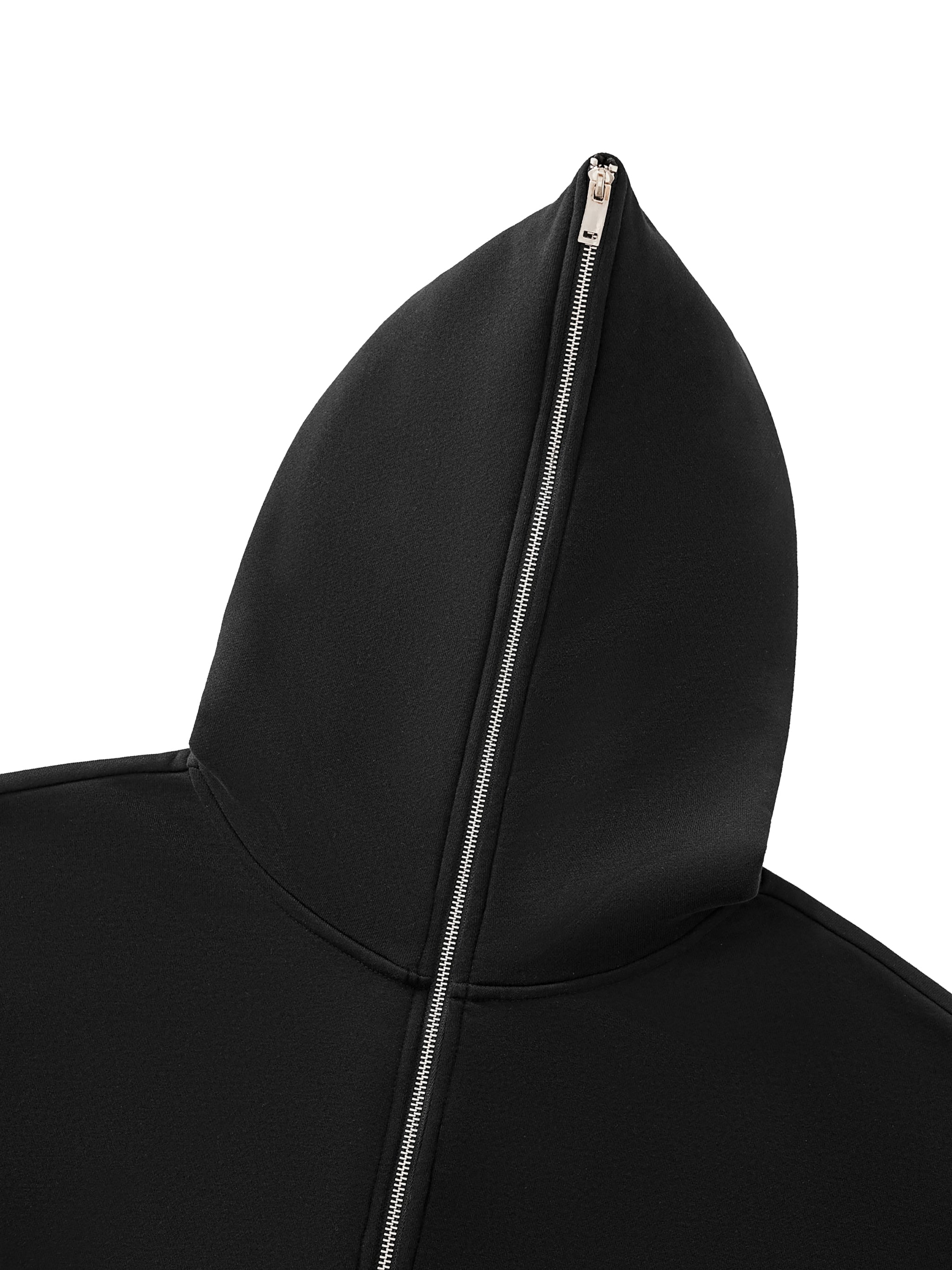 Biba Krown Empire Fleeced Full-Zip Boxy Hoodie