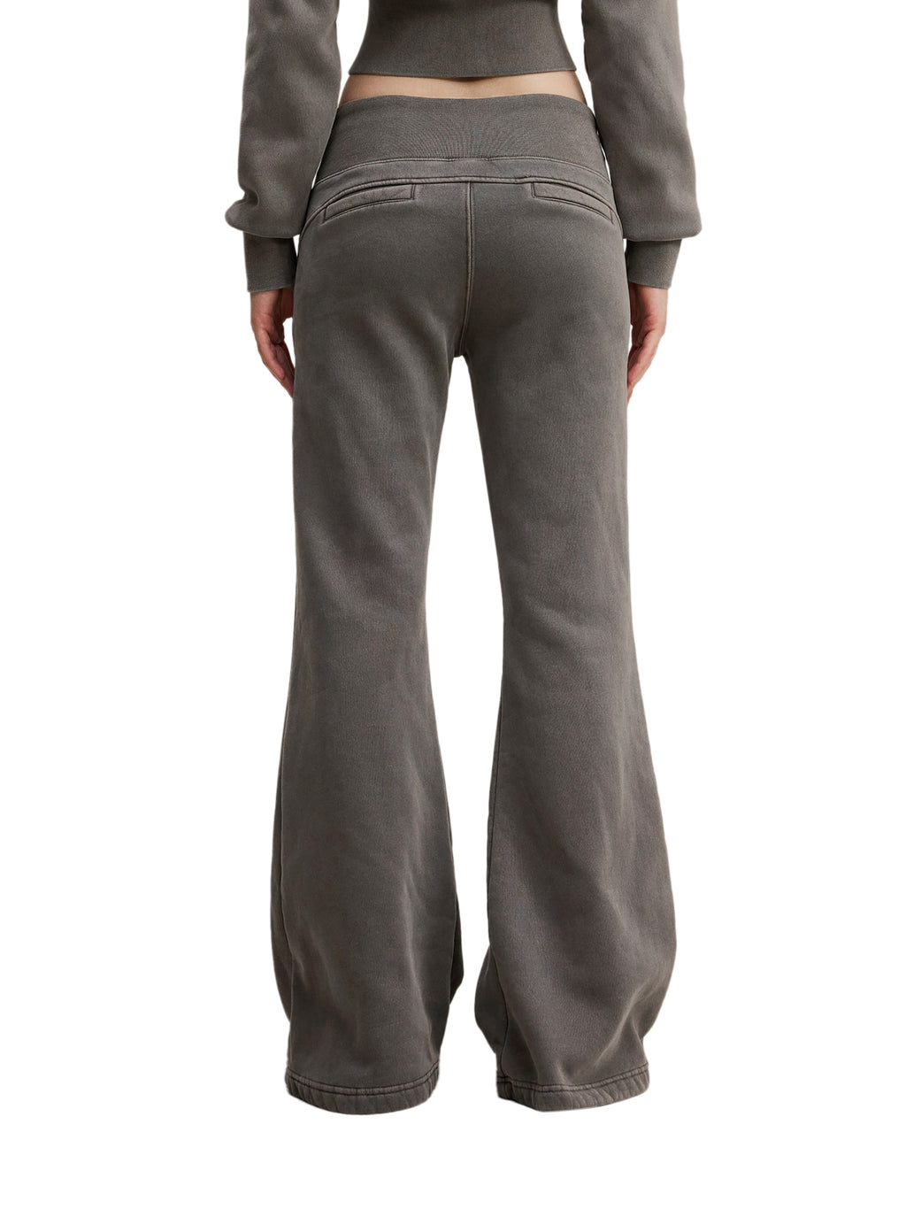Biba Krown Empire Vintage Washed Flared Fleece Pants