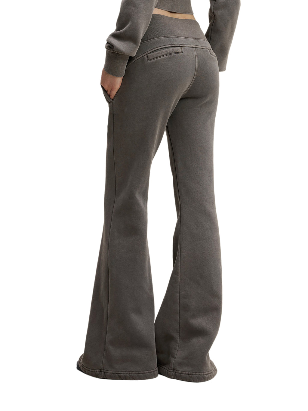Biba Krown Empire Vintage Washed Flared Fleece Pants