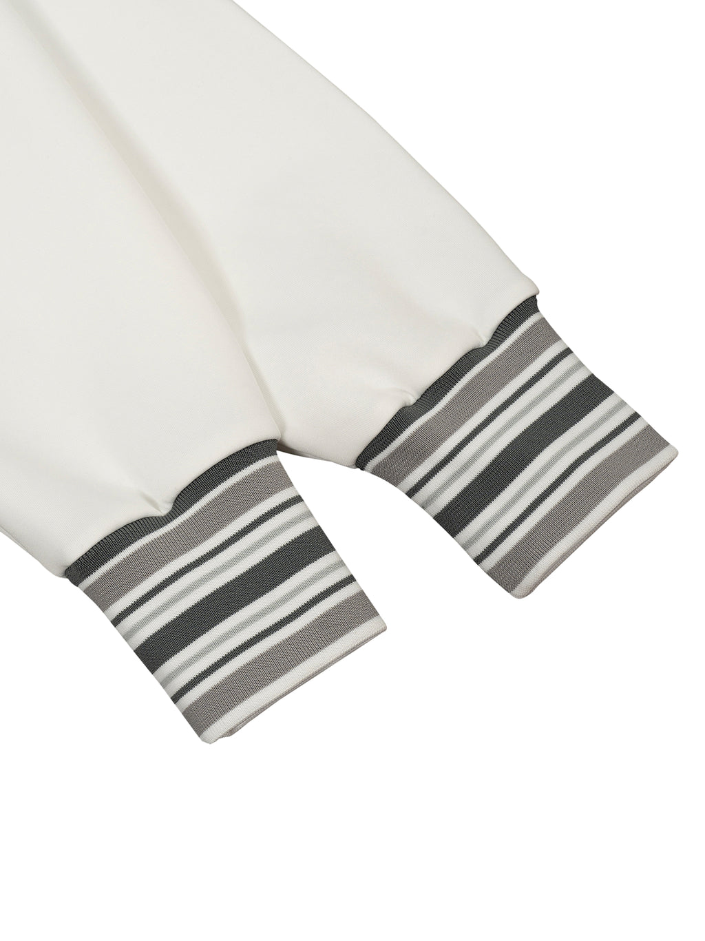 Biba Krown Empire Striped Rib Collar Zip Jacket