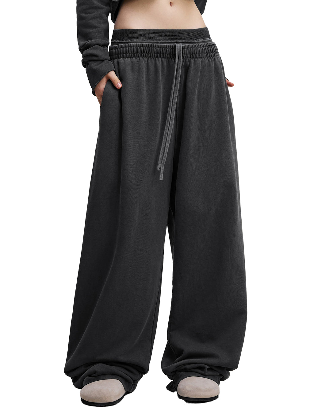 Biba Krown Empire Vintage Washed Waist Pants