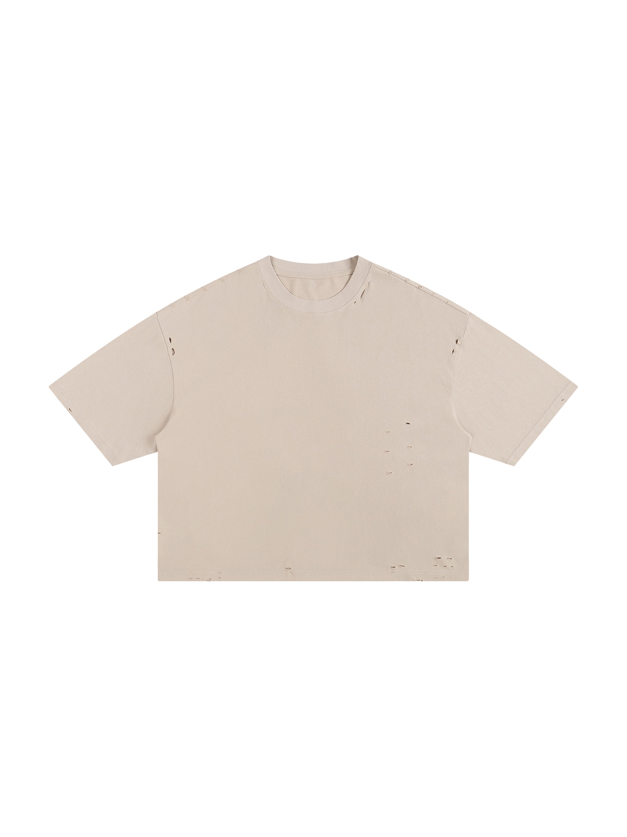 Biba Krown Empier Classic Frayed Boxy Tee
