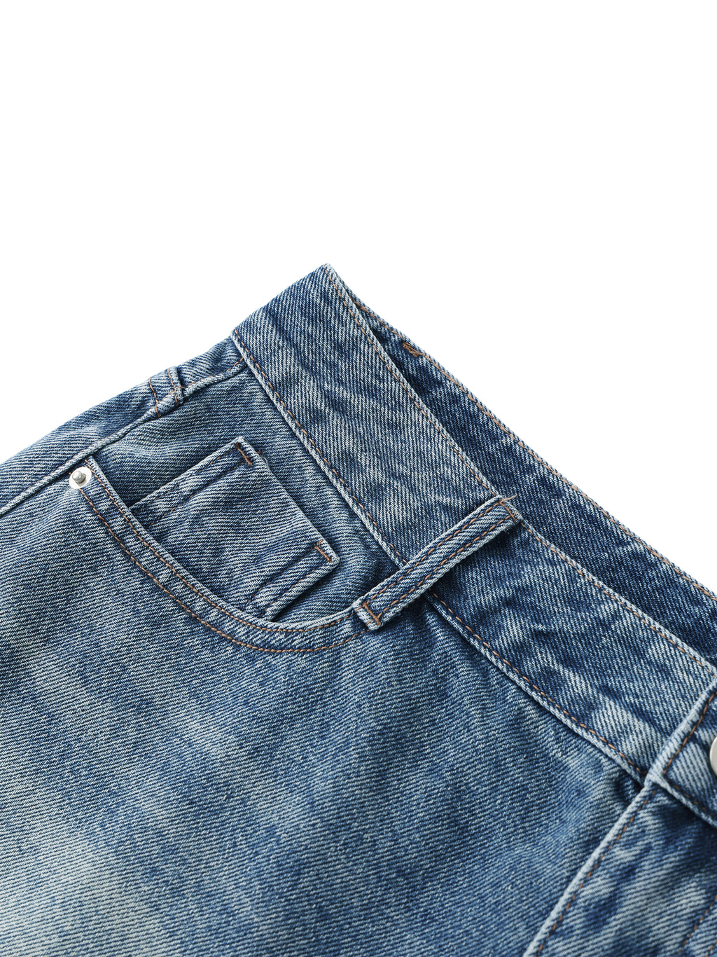 Biba Krown Empire Women's Vintage Wash Raw Hem Denim Shorts