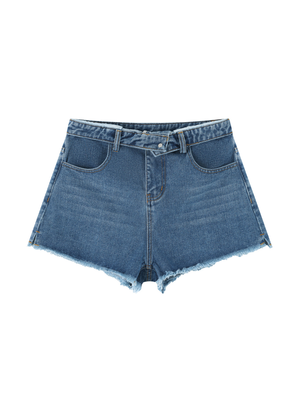 Biba Krown Empire Women’s Vintage Wash High Rise Denim Shorts